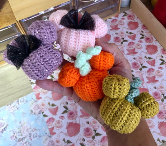 Mini-citrouille Mickey au crochet