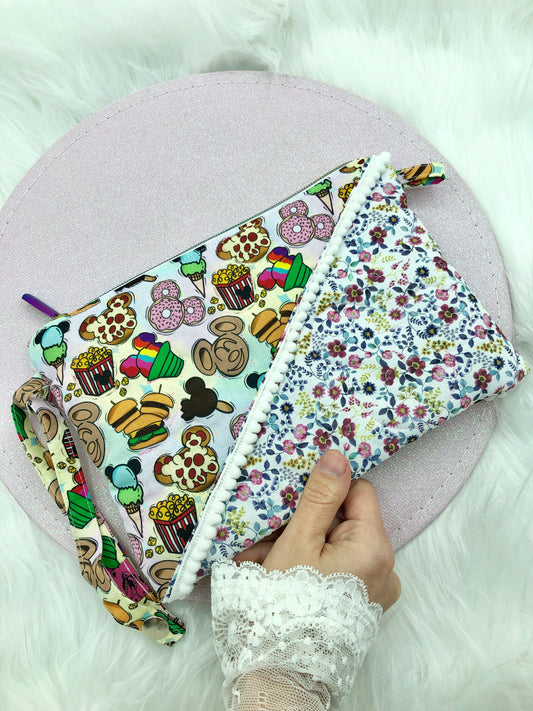 Pochette en tissu "Food Mickey"