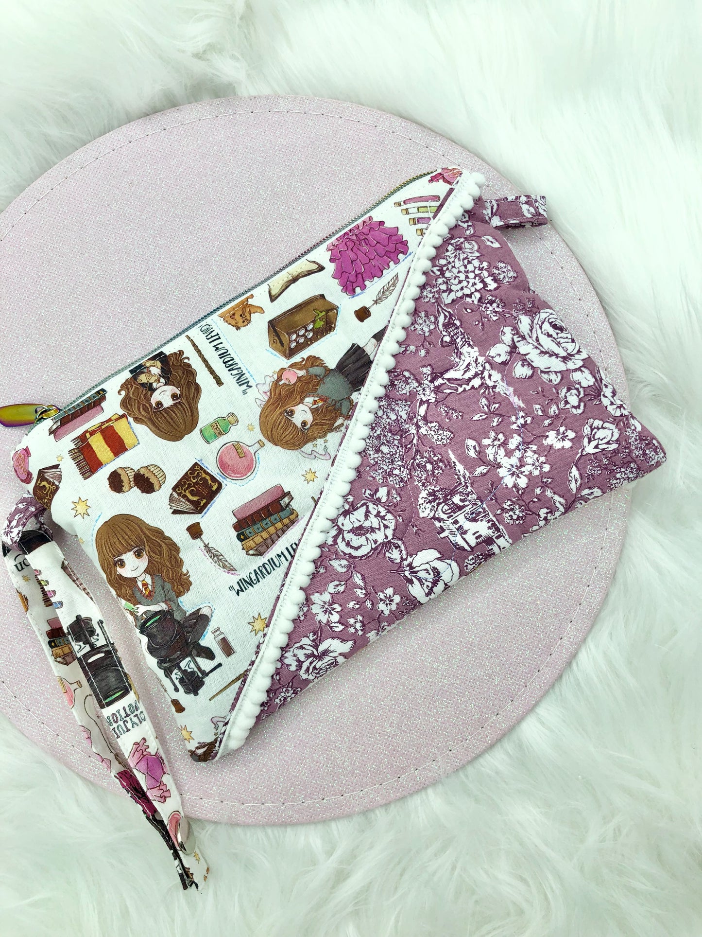 Pochette en tissu "Hermione"