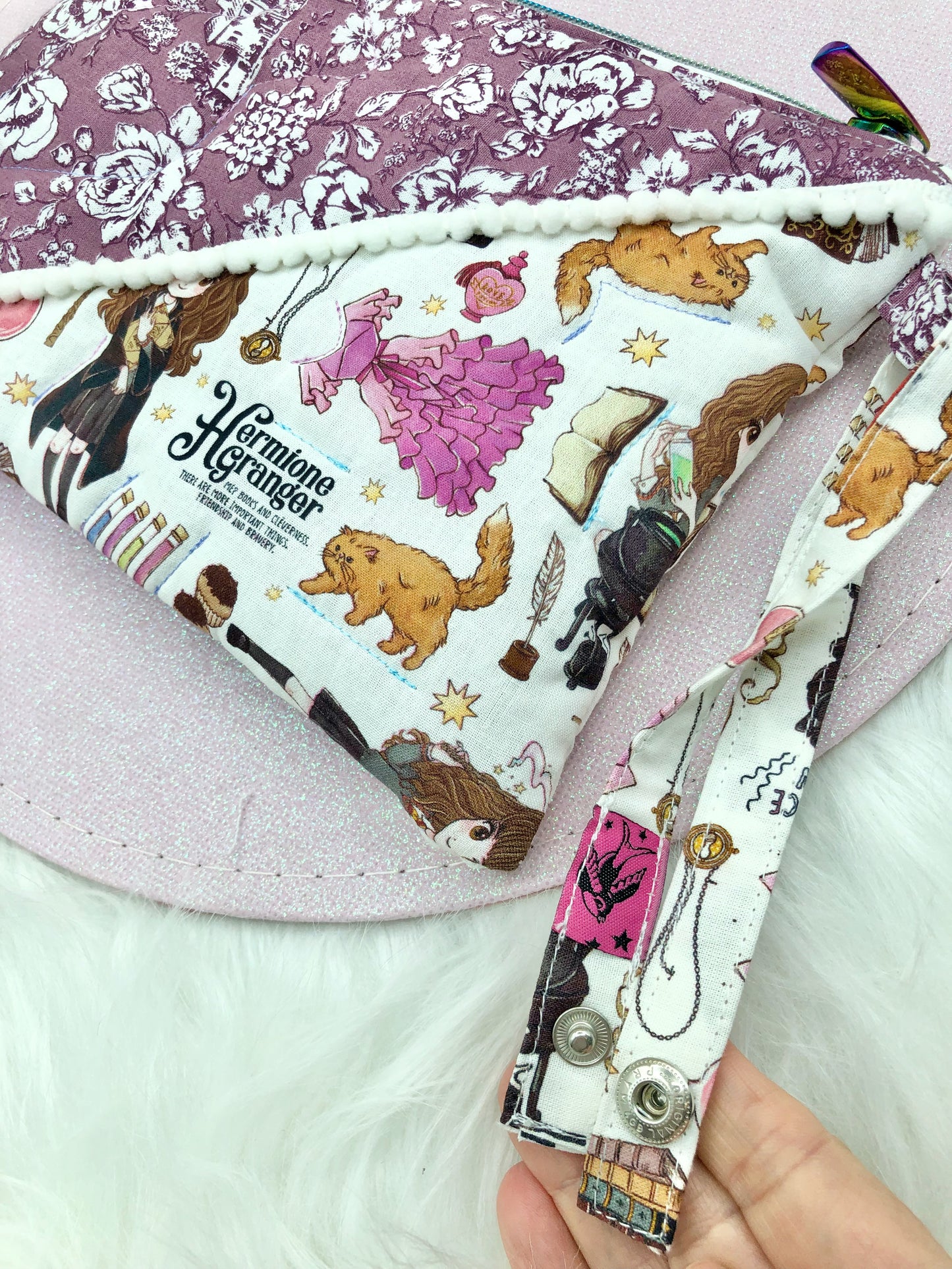 Pochette en tissu "Hermione"