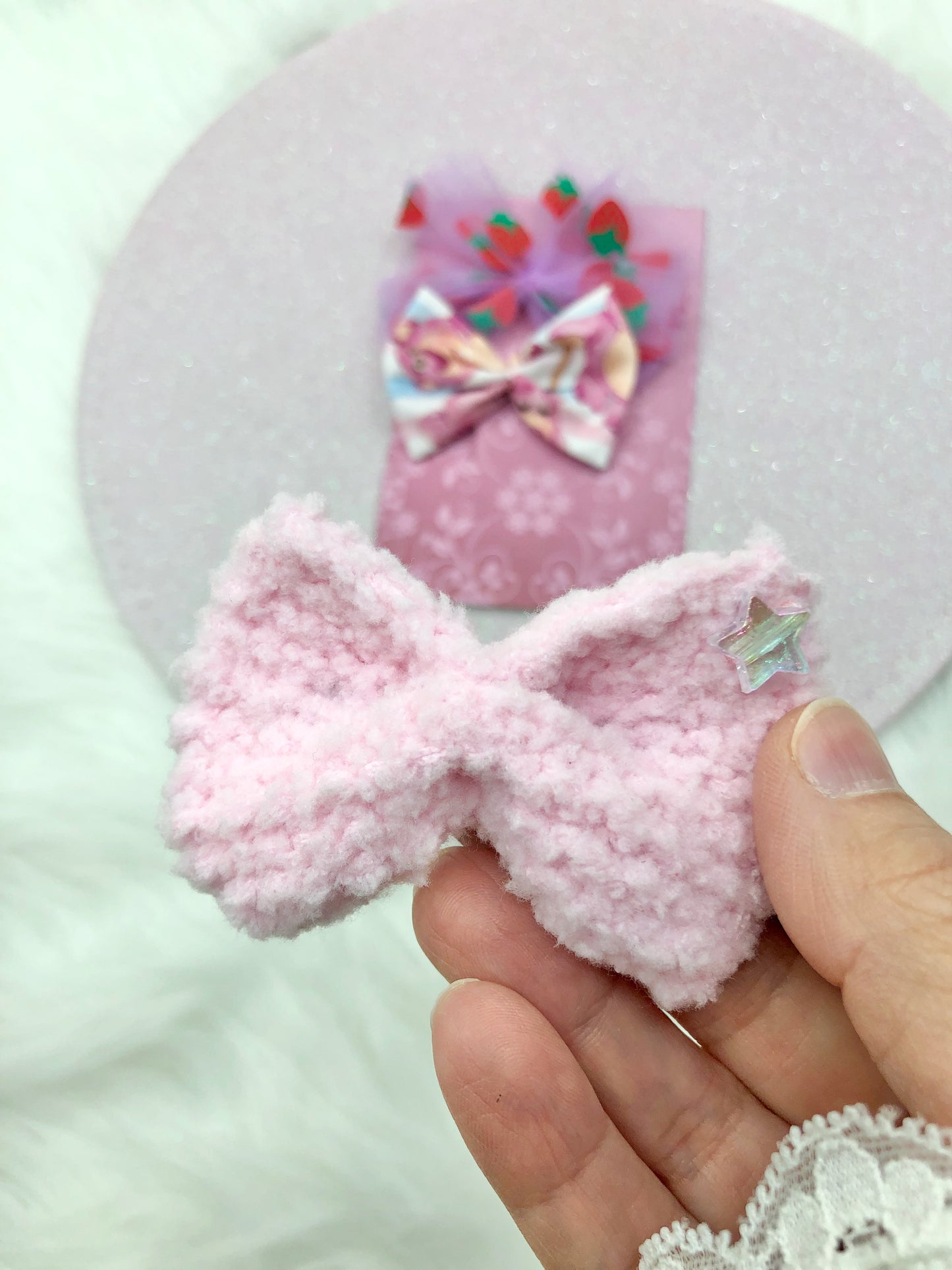 Barrettes cheveux "Lotso"