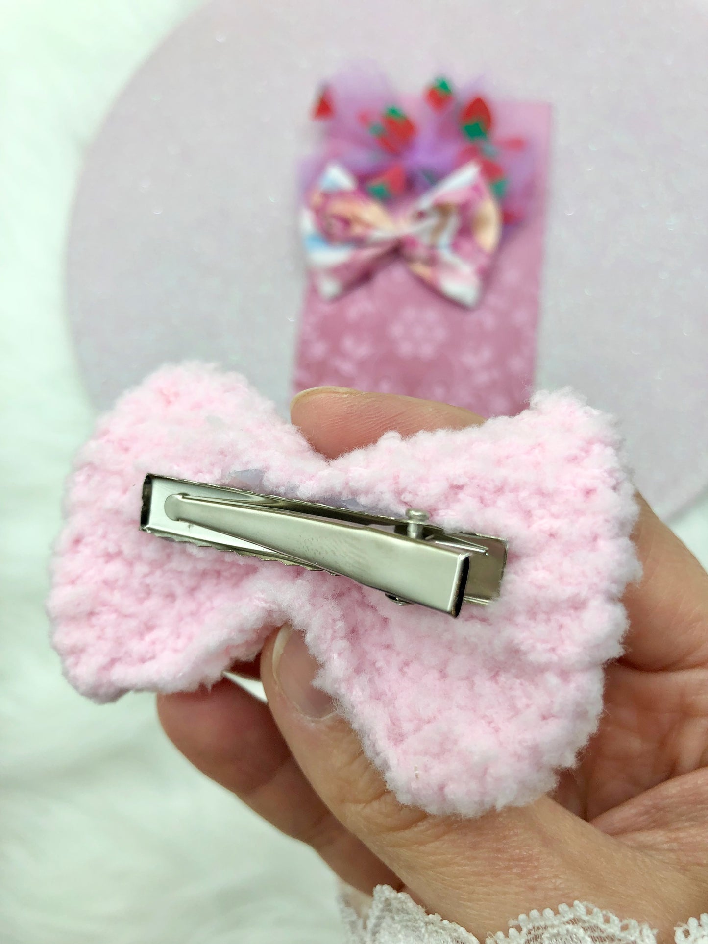 Barrettes cheveux "Lotso"