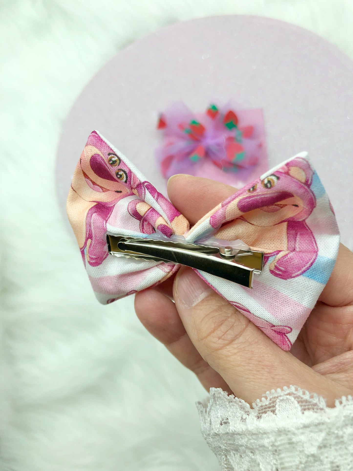 Barrettes cheveux "Lotso"
