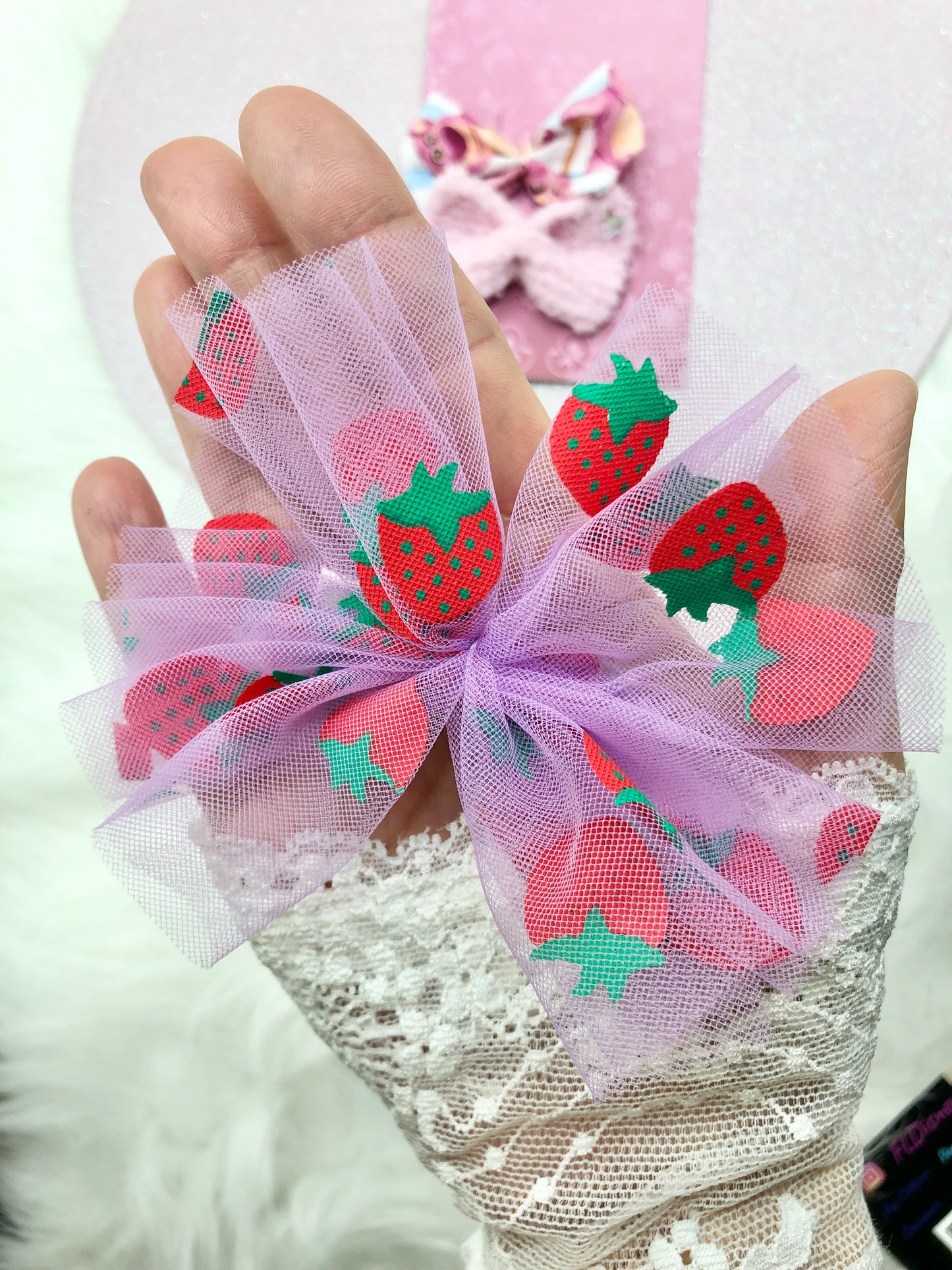 Barrettes cheveux "Lotso"