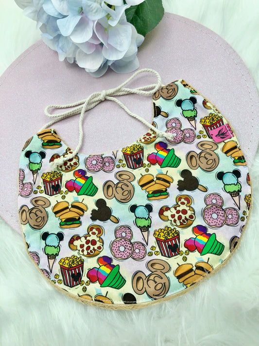 Bavoir "food Mickey"