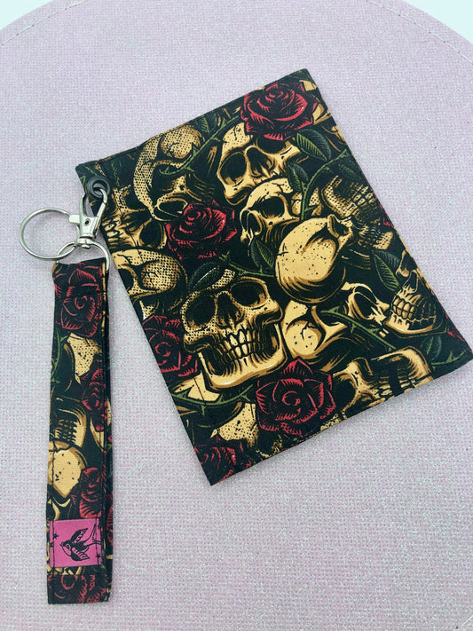 Portefeuille skulls'n'roses