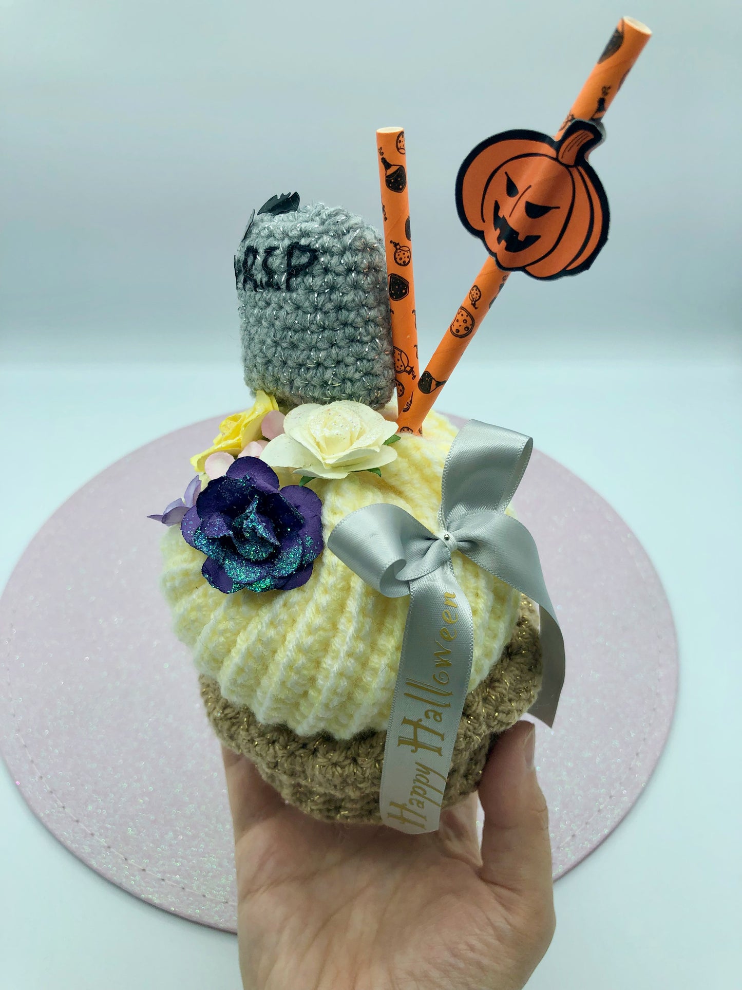 Gâteau halloween pierre tombale