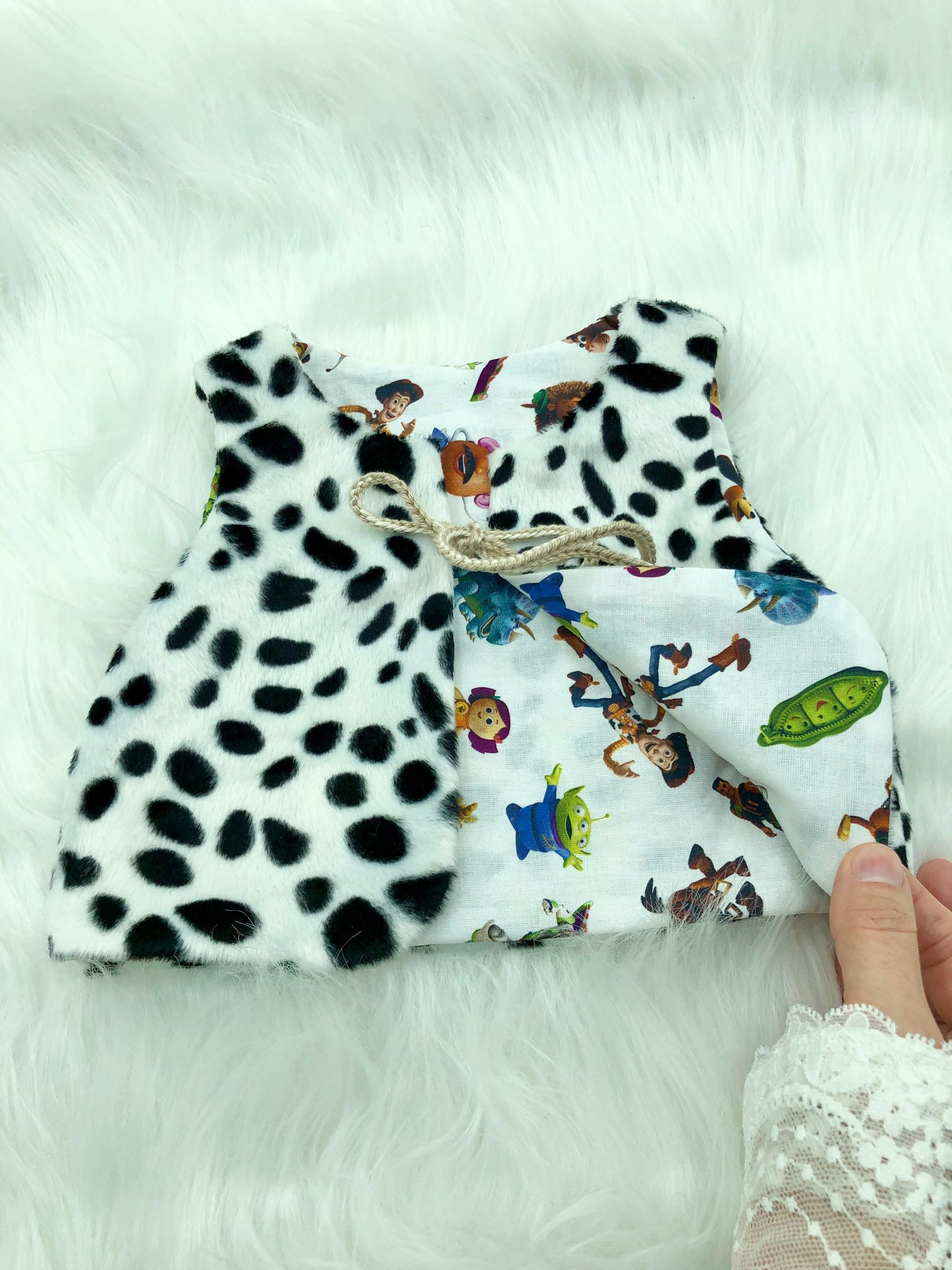 Gilet bébé "Toy Story" blanc